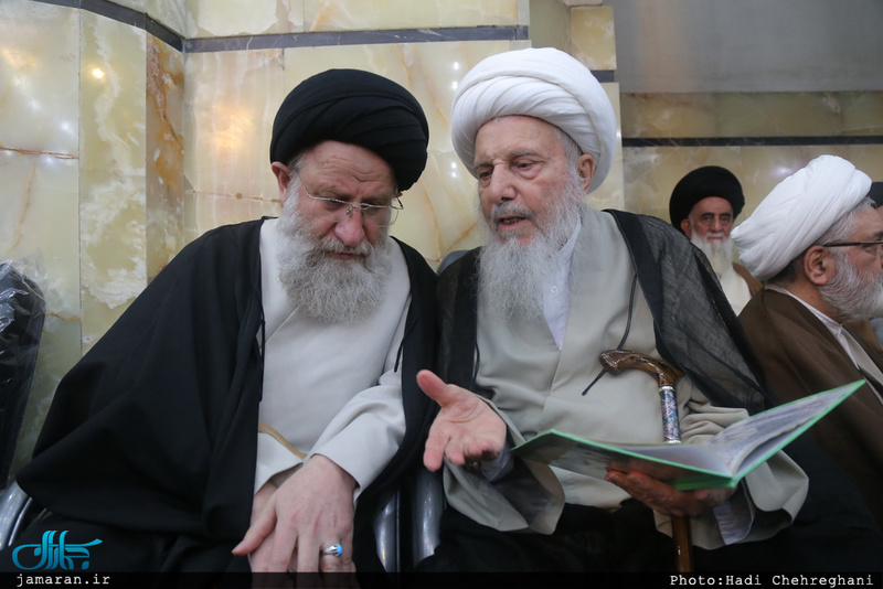 مراسم بزرگداشت آیت الله سید مهدی ابن الرضا(ره) در مسجد اعظم قم