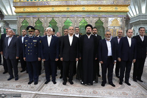 تجدید میثاق رئیس‌جمهور و اعضای دولت با آرمان‌های حضرت امام خمینی (س) - 2