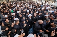 مراسم عزاداری شهادت حضرت فاطمه (س) در حرم امام علی(ع) (9)