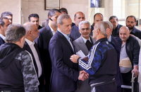 عیادت پزشکیان از جانبازان (4)