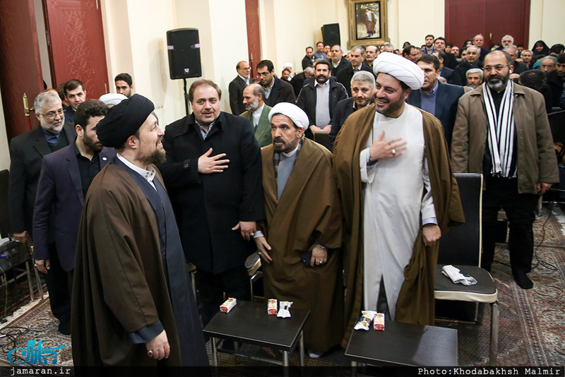 دیدار رئیس و کارکنان سازمان فرهنگ و ارتباطات اسلامی با سید حسن خمینی