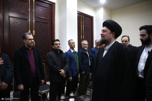 دیدار مدیران و کارکنان سازمان برنامه و بودجه با سید حسن خمینی