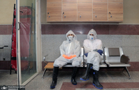 تغسیل با آب متوفیان مبتلا به کرونا در بهشت زهرا(س) تهران