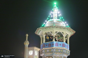 مراسم آغاز  سال 1401 در حرم کریمه اهل بیت (ع)‎