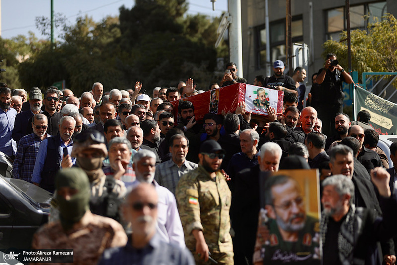 مراسم تشييع سردار عليرضا افشار