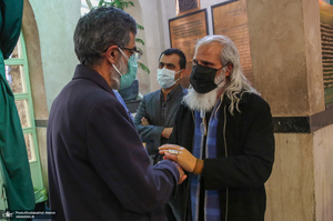 مراسم تشییع حجت الاسلام و المسلمین علی اصغر سعادتی در حسینیه جماران