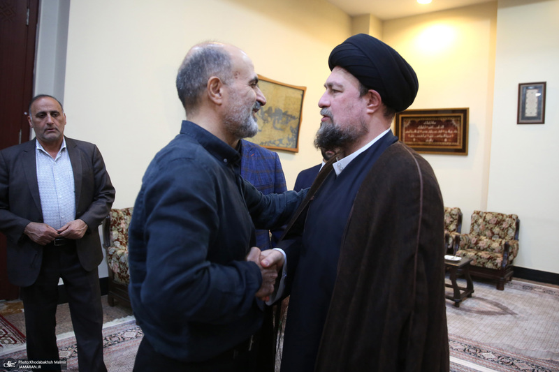 نماز و تشییع حاج علی اکبرشفیعی در حرم مطهر امام خمینی (س)