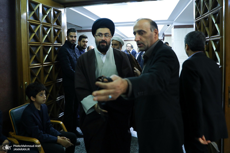 مراسم ختم محمد نخجوان پور، داماد آیت‌الله شهید مصطفی خمینی(ره)
