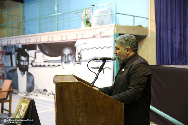 مراسم عزاداری هیئت جامعه اسلامی ورزشکاران در حسینیه جماران