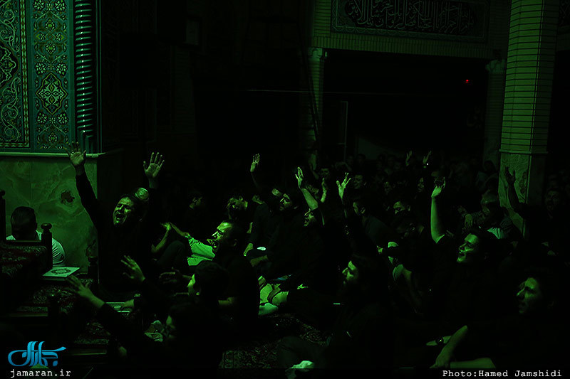 مراسم احیای شب بیست و سوم ماه مبارک رمضان در مسجد باب الحوائج تهران