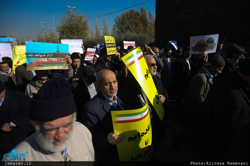 راهپیمایی ضد صهیونیستی پس از نماز جمعه‌ تهران