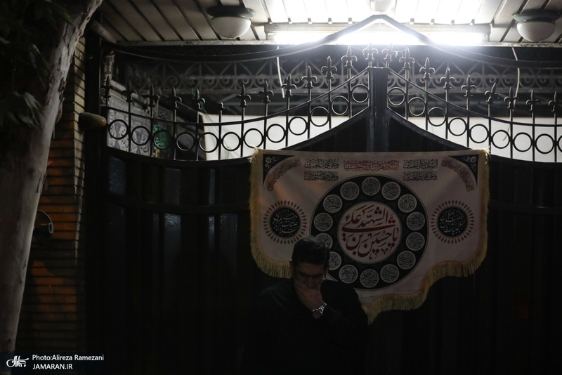 مراسم شب اربعین حسینی در حسینیه شهید امیر حسین اعتماد سعید