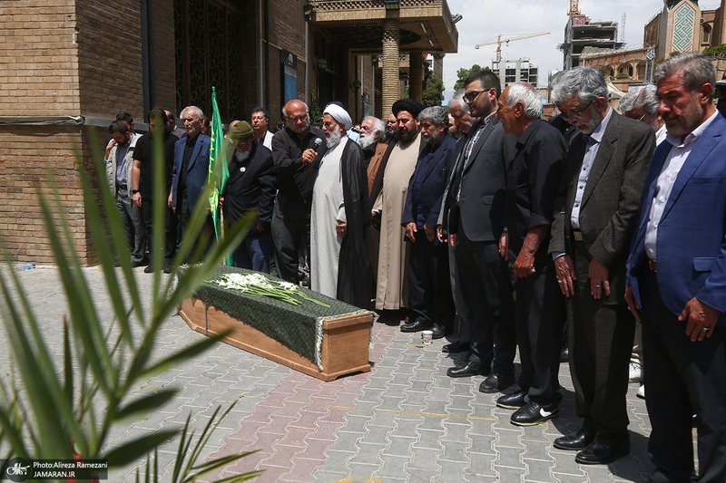 مراسم تشییع مرحوم استاد عباسعلی براتی‌پور