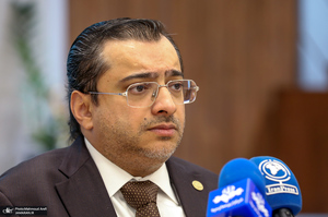 نشست خبری ماجد راشد رئیس کمیته پارالمپیک آسیا / Majid Rashed / President, Asian Paralympic Committee/ mahmoud arefi