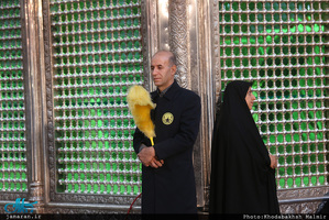 مراسم احیاء شب نوزدهم ماه مبارک رمضان در حرم مطهر امام خمینی (س) 