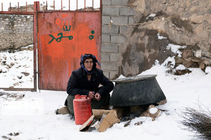 وضعیت زلزله زدگان بخش قطور شهرستان خوی