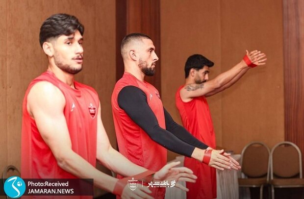 گندوز در تمرین پرسپولیس آفتابی شد!