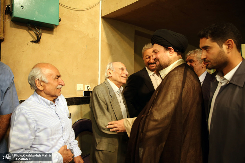 دیدار جمعی از پیشکسوتان ورزش کشور با سید حسن خمینی