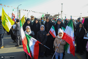 راهپیمایی باشکوه 22 بهمن در قم