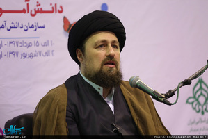 حضور سید حسن خمینی در جشنواره مهارت های تشکیلاتی دانش آموزان 