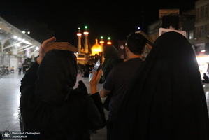 مراسم احیای شب بیست و یکم ماه رمضان در جوار حرم کریمه اهل بیت(س)