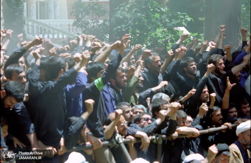 تصاویر منتشر نشده از بیعت جهادگران جهاد سازندگی با رهبر معظم انقلاب در سال 68