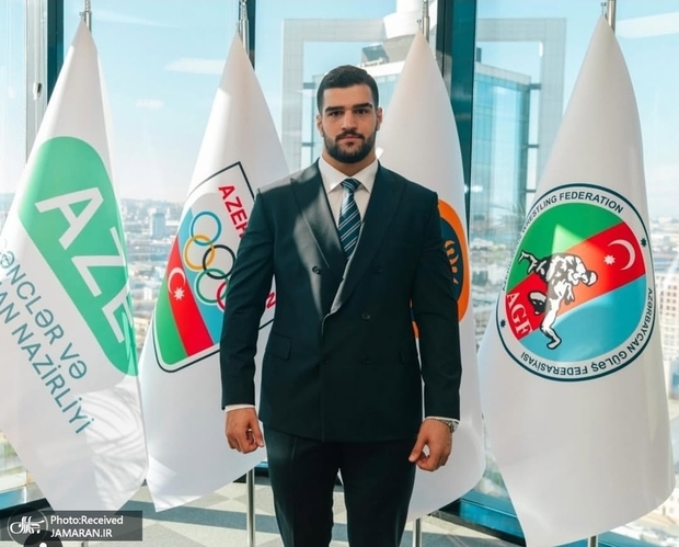 رسمی؛ کشتی گیر ایرانی رسما ملی پوش آذربایجان شد