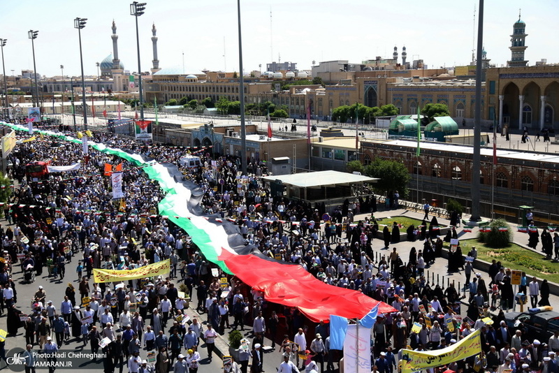 راهپیمایی باشکوه روز جهانی قدس در قم - 6