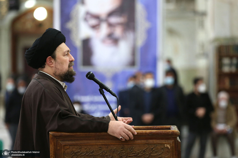 تجدید میثاق رئیس مجلس شورای اسلامی و نمایندگان با آرمان های حضرت امام (س)