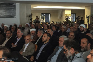 مراسم بزرگداشت مرحوم دکتر احمد احمدی با حضور سید حسن خمینی