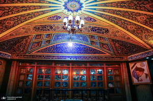 عزاداری شب شهادت حضرت فاطمه‌ (س) در دارالزهرا (س)