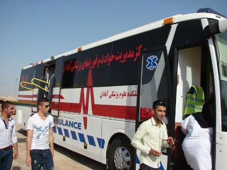 اورژانس خرمشهر در تعطیلات نوروز، 587 مورد ماموریت انجام داد