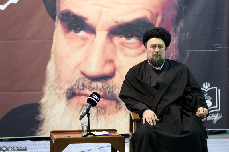 دیدار مدیر عامل ایرنا با جمعی از مدیران با سید حسن خمینی