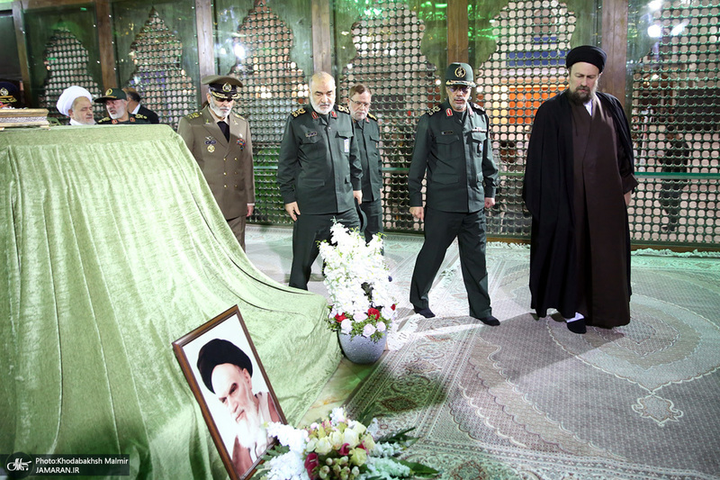 تجدیدمیثاق فرماندهان و کارکنان نیروهای مسلح با آرمان‌های امام خمینی (س) -1