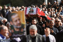 مراسم تشییع سردار علیرضا افشار