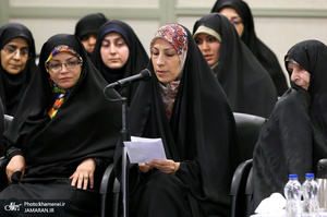 دیدار جمعی از شاعران و اهالی فرهنگ و ادب با رهبر معظم انقلاب