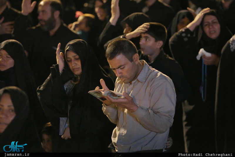 مراسم احیای شب نوزدهم ماه مبارک رمضان در حرم مطهر حضرت معصومه(س)