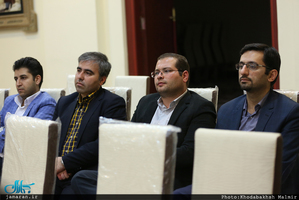 دیدار اعضا و ادوار انجمن اسلامی دانشجویان دانشگاه تهران و علوم پزشکی با سید حسن خمینی