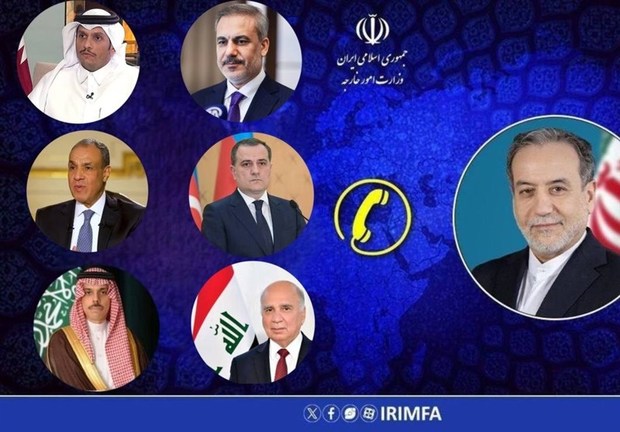 عراقچی به وزرای خارجه ۶ کشور منطقه: ایران آماده مقابله قاطع با هرگونه تهدید و شرارت است