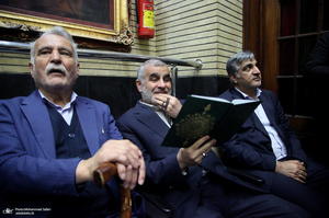 مراسم ترحیم مادر محمد شریعتمداری