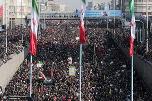 حضور میلیون ها تهرانی در تشییع پیکر مطهر سردار قاسم سلیمانی - 5