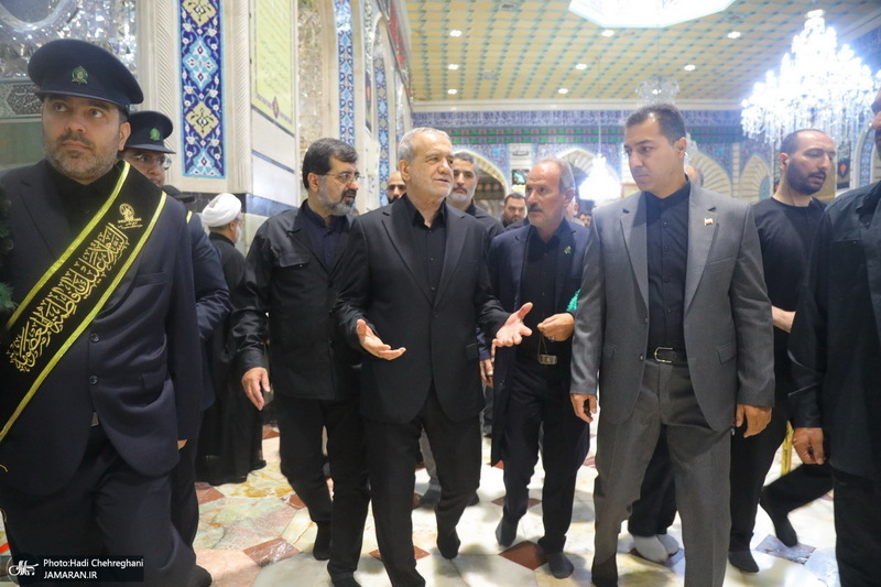 سفر رئیس جمهوری به قم و دیدار با مراجع و علما -1