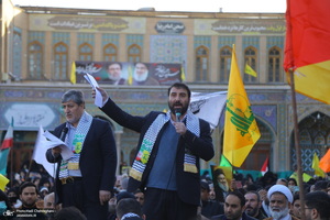 راهپیمایی و اجتماع «لبیک یا نصرالله» در قم