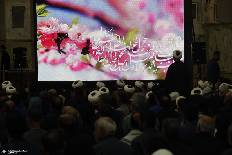 مراسم تحویل سال نو در حرم مطهر امام خمینی (س)
