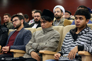 دیدار رئیس و  مدیران مجمع جهانی اهل‌بیت(ع)با سیدحسن خمینی