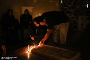 مراسم شام غریبان در میدان امام حسین (ع)