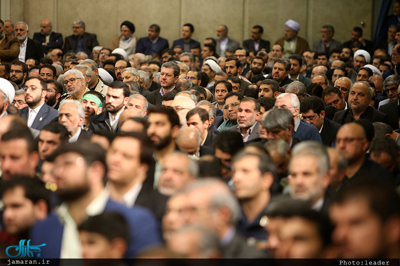 دیدار مسئولان نظام، مهمانان کنفرانس وحدت اسلامی و سفرای کشورهای اسلامی با رهبر معظم انقلاب 