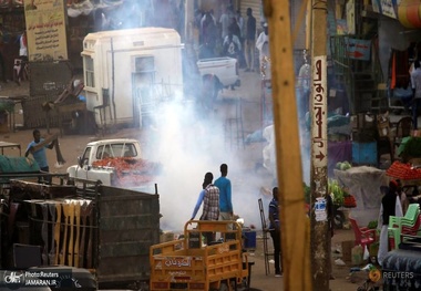 ادامه اعتراضات خشونت آمیز به گرانی در سودان+ تصاویر