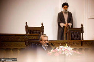 نشست خبری علی لاریجانی رییس مجلس