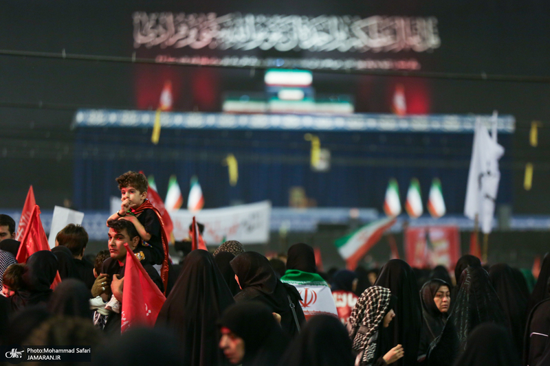 دومین روز مراسم وداع با رهبر شهید انقلاب در مصلای تهران